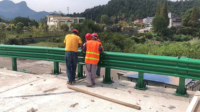 安康高速公路护栏板的维护确保道路安全的关键环节